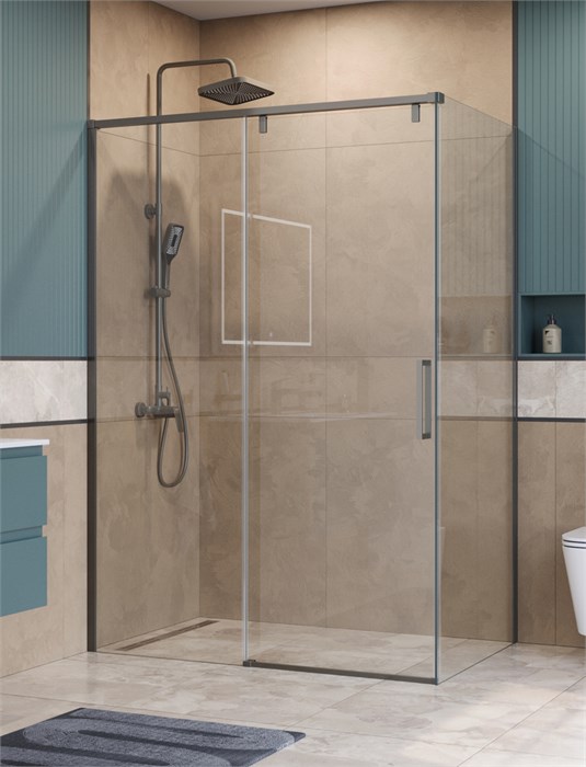 Душевой уголок BelBagno SOFT_CLOSE-1-AH-1-160/90-C-GM SOFT_CLOSE-1-AH-1-160/90-C-GM