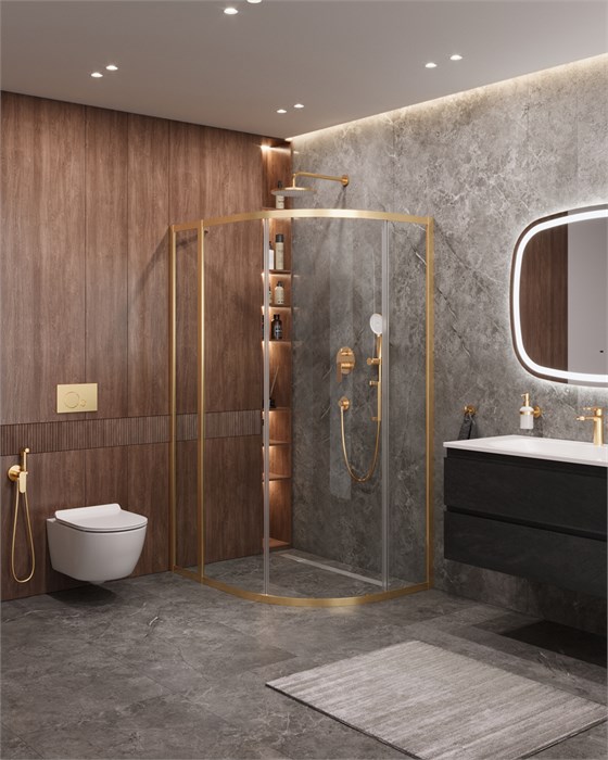 Душевой уголок CEZARES MOLVENO-RH-1-110/90-C-BORO-IV MOLVENO-RH-1-110/90-C-BORO-IV