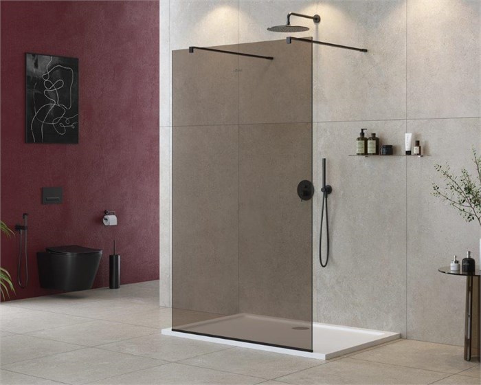 Душевая перегородка CEZARES LIBERTA-L-2-120-120-BR-NERO LIBERTA-L-2-120-120-BR-NERO