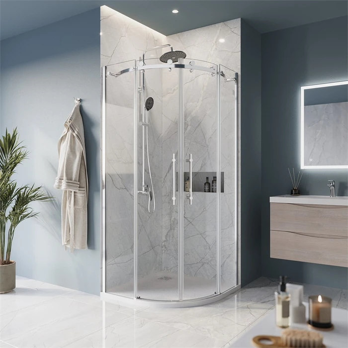 Душевой уголок BelBagno MARINO-R-2-90-C-Cr MARINO-R-2-90-C-Cr