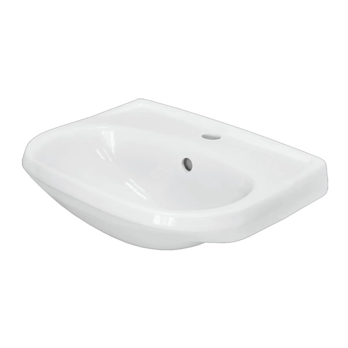 Раковина Sanita Комфорт 48, белая (CMFSAWB01) WB.PD/Comfort/50-C/WHT.G/S1