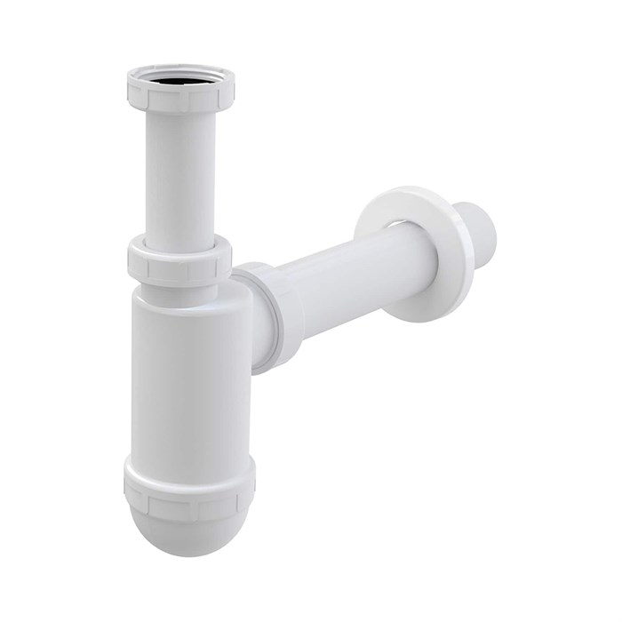 AG210522140 Сифон для умывальника O40 с накидной гайкой 5/4" (A43) AG210522140