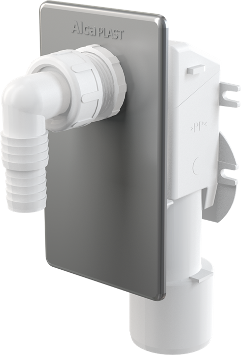 APS3 Сифон для стиральной машины под штукатурку хромированный замена на AG210321100 APS3