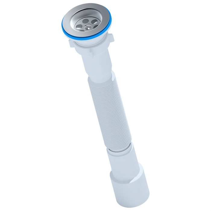 G106 Сифон гофрированнй 1 1/2х40/50 (60шт) G106