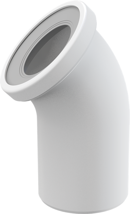 A90-45 Колено для унитаза 45° A90-45