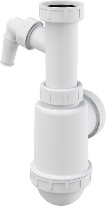 A443P-DN50/40 Сифон для мойки с накидной гайкой 6/4" и штуцером A443P-DN50/40