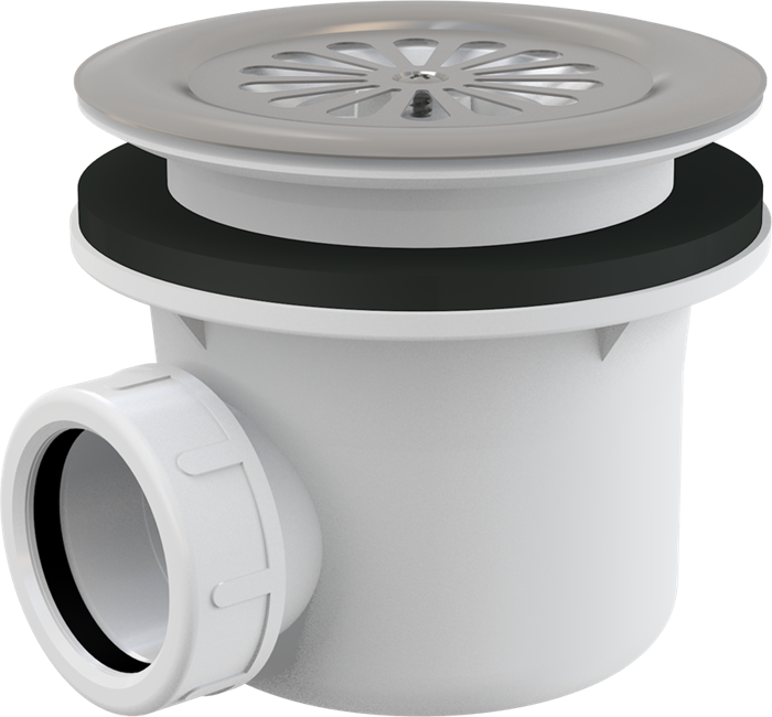 A48 Сифон для душевого поддона с нержавеющей решеткой A48