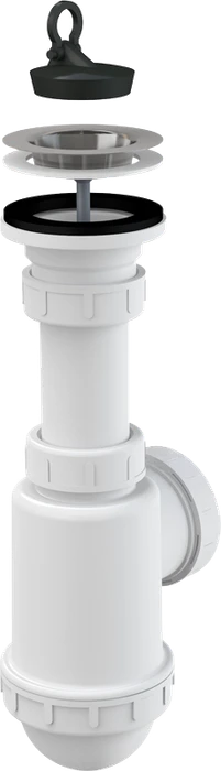 A441-DN50/40 Cифон для мойки c нержавеющей peшeткой Ø70 замена на AG210712154 A441-DN50/40