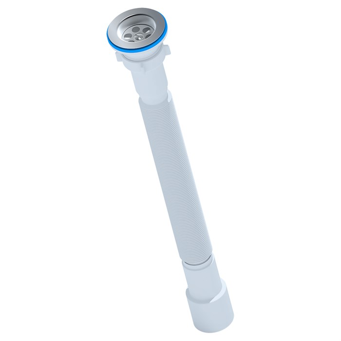 G116 Сифон гофрированный удлиненный 1 1/2х40/50 (50шт) G116