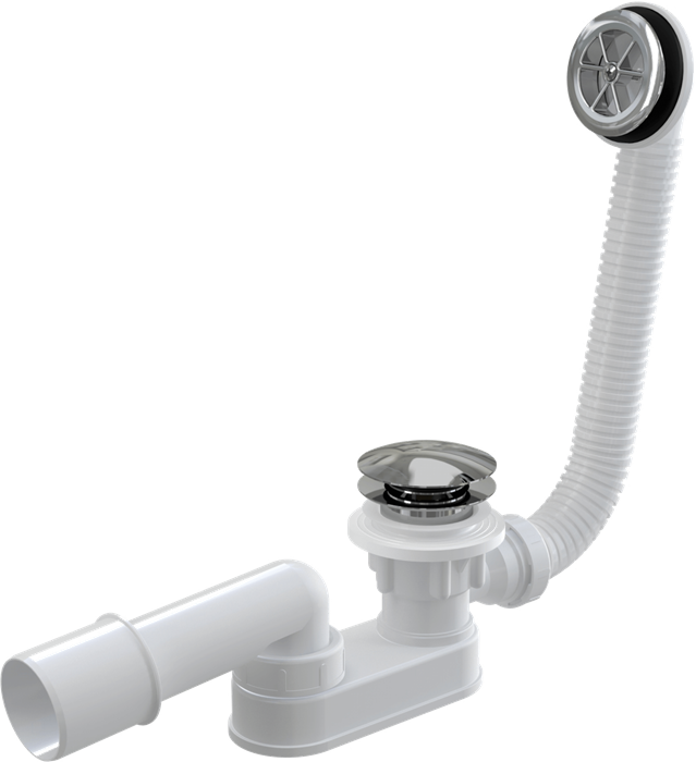 A506KM Сифон для душ. поддона, пластик A506KM