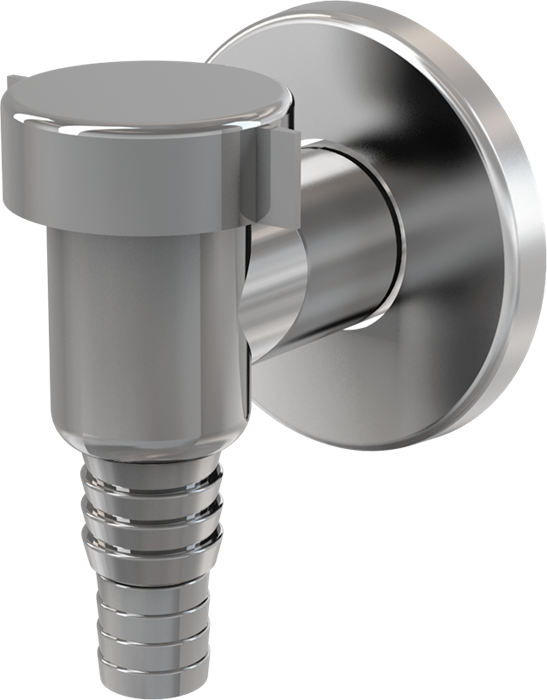 APS1 Сифон для стиральной машины наружный хромированный (замена на AG210311100) APS1