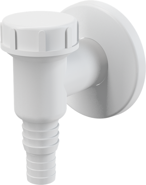 Сифон для стиральной машины Alcadrain наружный, белый (AG210311200) AG210311200
