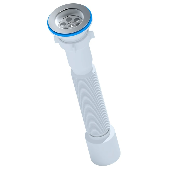 G105 Сифон гофрированный 1 1/2"*50 (350-760мм)(60шт) G105