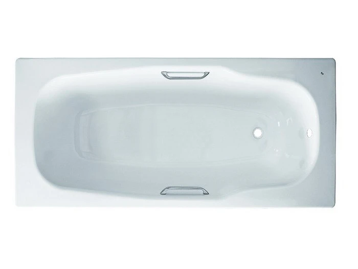 Ванна стальная BLB ATLANTICA HG 180х80, с отверстиями для ручек B80J с/руч