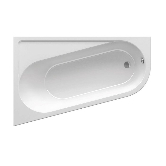 Ванна акриловая Ravak CHROME 160х105 L, белая CA51000000