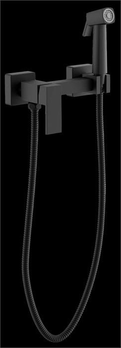 Смеситель BELZ с гигиенической лейкой черный (B55806-7) B55806-7