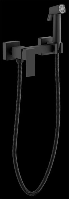 Смеситель BELZ с гигиенической лейкой черный (B55806-7) B55806-7