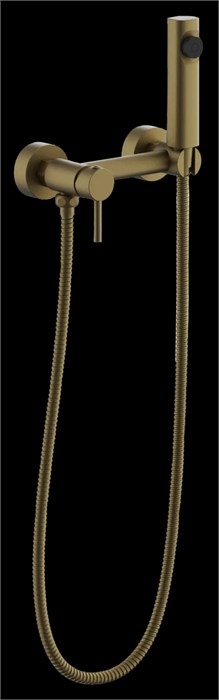 Смеситель BELZ с гигиенической лейкой золотой (B55803-5) B55803-5