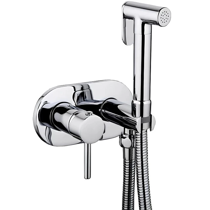 Гигиенический душ со смесителем Haiba хром (HB5515) HB5515