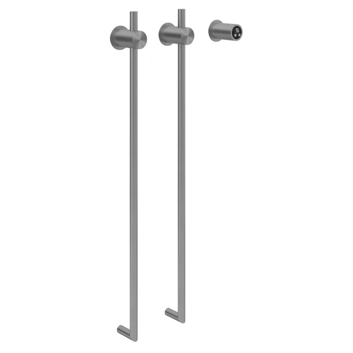 Полотенцесушитель электрический ABBER Charme AH4002BST сталь брашированная AH4002BST