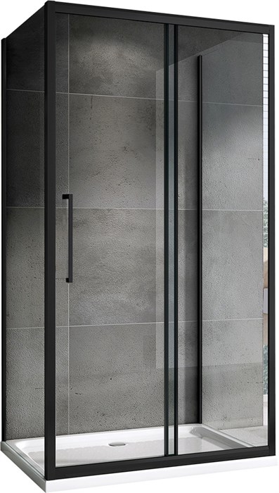 Душевой уголок ABBER Schwarzer Diamant AG30110BH-S90B-S90B AG30110BH-S90B-S90B