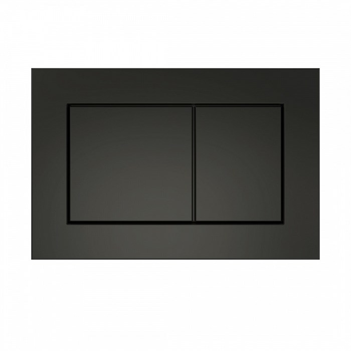Клавиша смыва Teymi Aina (подходит для инсталляций T70011, T70033, T70035) двойной смыв черный матовый T70013BM 1204460