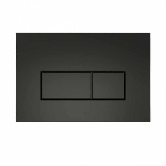 Клавиша смыва Teymi Helmi (подходит для инсталляций T70011, T70033, T70035) двойной смыв черный матовый T70203BM 1204456