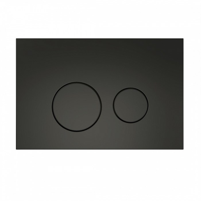 Клавиша смыва Teymi Lina (подходит для инсталляций T70011, T70033, T70035) двойной смыв черный матовый T70103BM 1204458