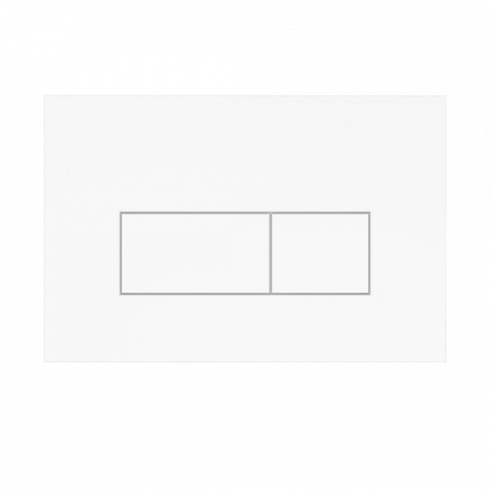 Клавиша смыва Teymi Helmi (подходит для инсталляций T70011, T70033, T70035) двойной смыв белый матовый T70018WM 1205862