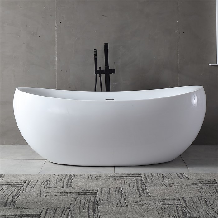 Акриловая ванна ABBER AB9236 белая AB9236