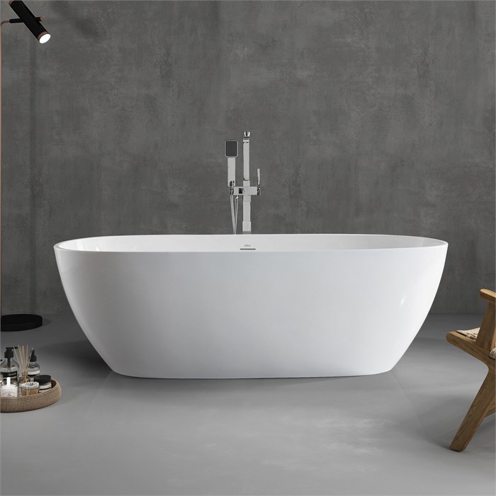 Акриловая ванна ABBER AB9263-1.8 белая AB9263-1.8