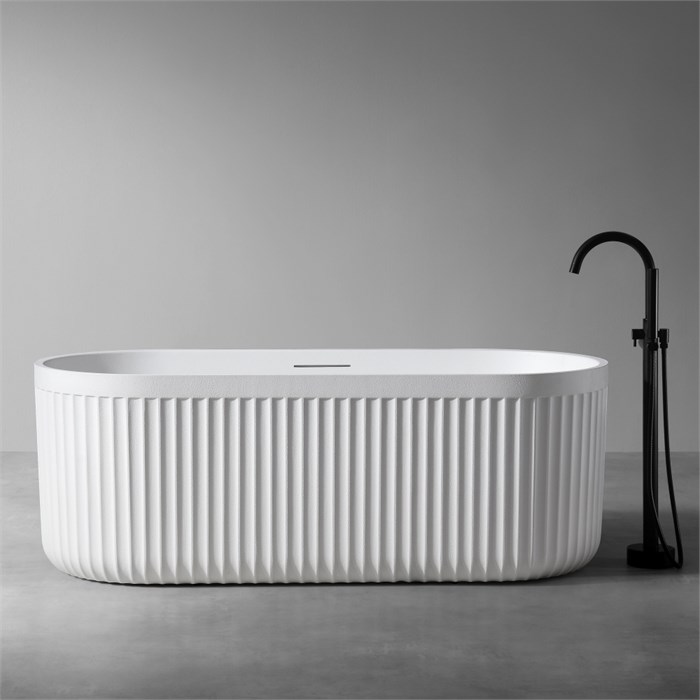 Ванна из искусственного камня ABBER Stuttgart AM9925 белая матовая AM9925