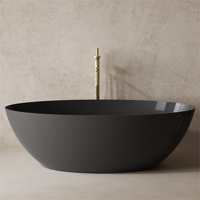 Карбоновая ванна ABBER Karbon AK9002-1.8 черная AK9002-1.8