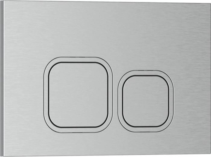 Кнопка смыва IBERICA BLANCA ESTI-Q ABS-пластик, хром матовый (IB.B083.004.002) IB.B083.004.002
