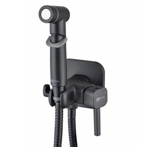 Смеситель Lemark Solo с гигиеническим душем, встраиваемый (LM7165BL) LM7165BL