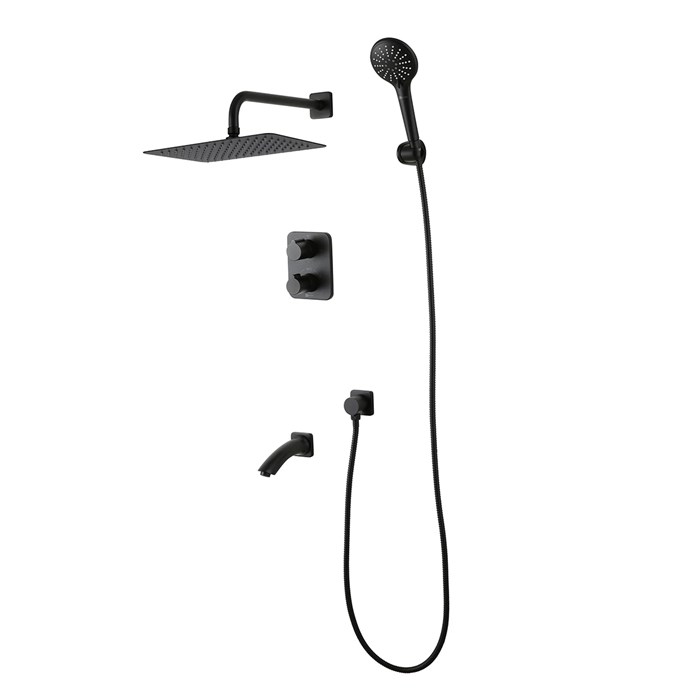 Душевая система Lemark Bronx встраиваемая (LM3742BL) LM3742BL