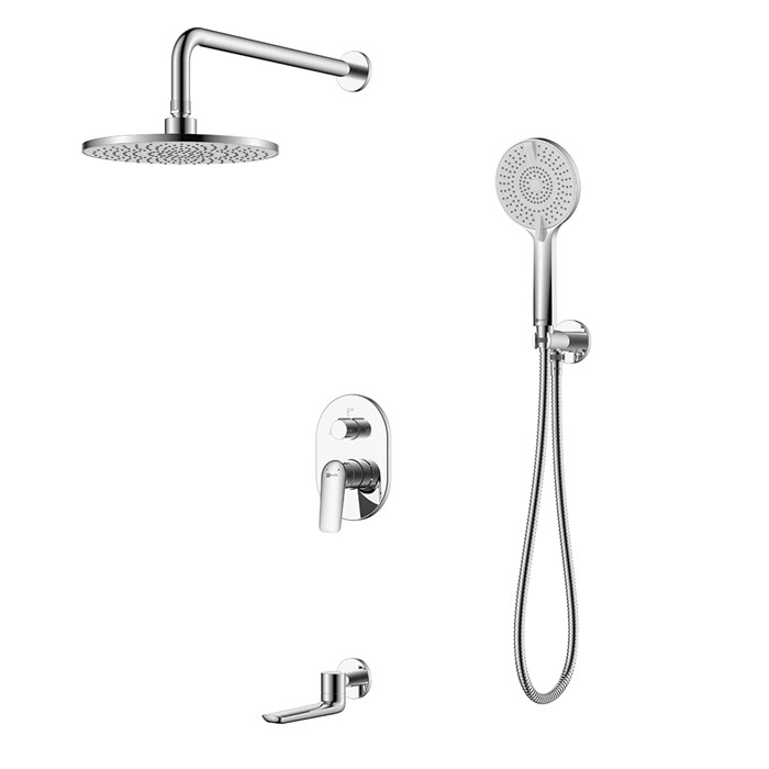 Смеситель Lemark Verba для ванны и душа, встраиваемый (LM11422C) LM11422C