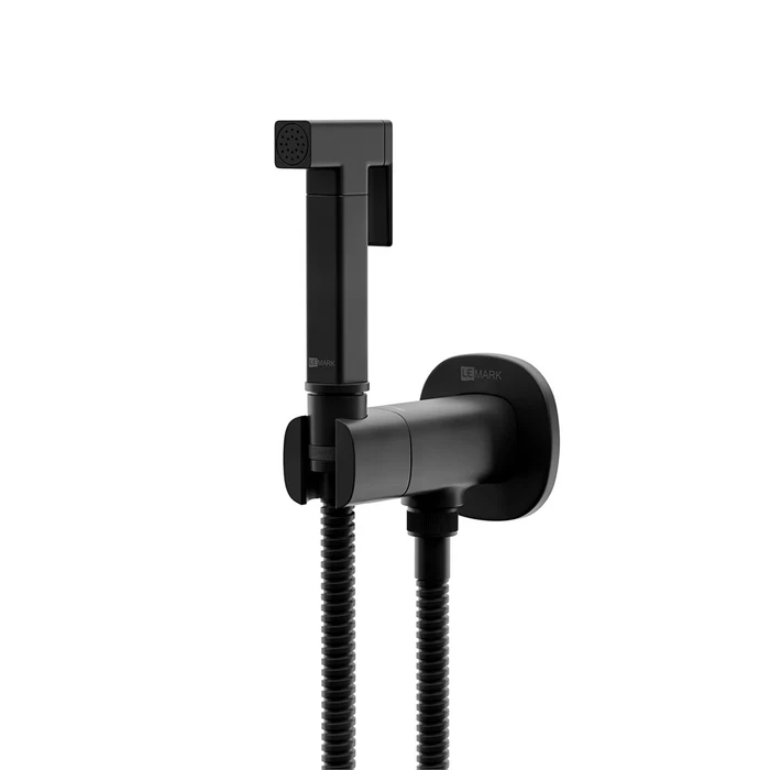 Смеситель Lemark Solo с гигиеническим душем, встраиваемый (LM7172BL) LM7172BL