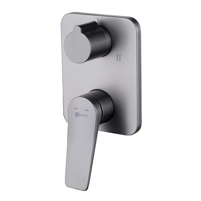 Смеситель Lemark Bronx для ванны и душа встраиваемый (LM3728GM) LM3728GM