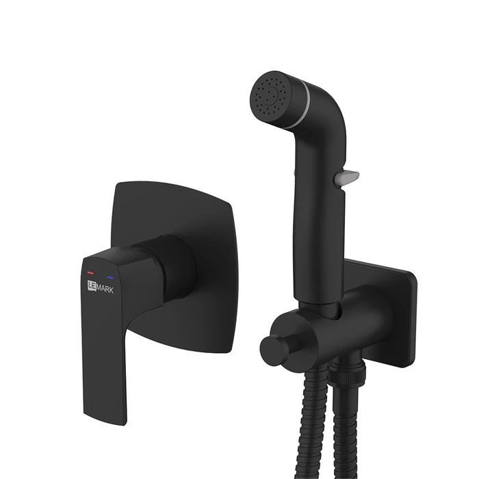 Смеситель с гигиеническим душем Lemark Ursus (LM7219BL) LM7219BL