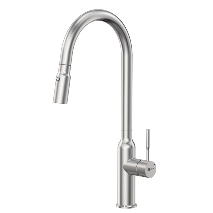 Смеситель Lemark Expert для кухни с вытягивающимся поворотным изливом (LM5086S) LM5086S