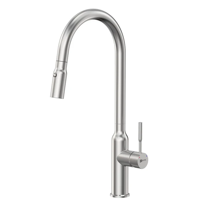 Смеситель Lemark Expert для кухни с вытягивающимся поворотным изливом (LM5086S) LM5086S