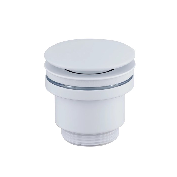 Донный клапан Lemark универсальный, белый матовый (LM8500MW) LM8500MW