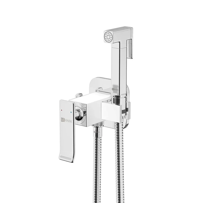 Смеситель Lemark Contest с гигиеническим душем, встраиваемый (LM5820CW) LM5820CW