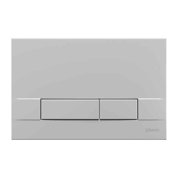 Кнопка смыва Lemark BIT для инсталляции, механическая, хром матовый (9803007) 9803007