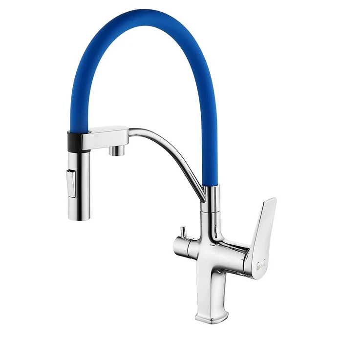 Смеситель для кухни Lemark Comfort (LM3074C-Blue) LM3074C-Blue