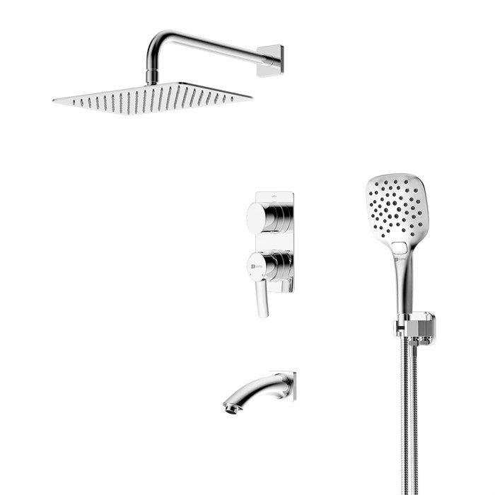 Смеситель Lemark Atlantiss для ванны и душа встраиваемый (LM3242C) LM3242C