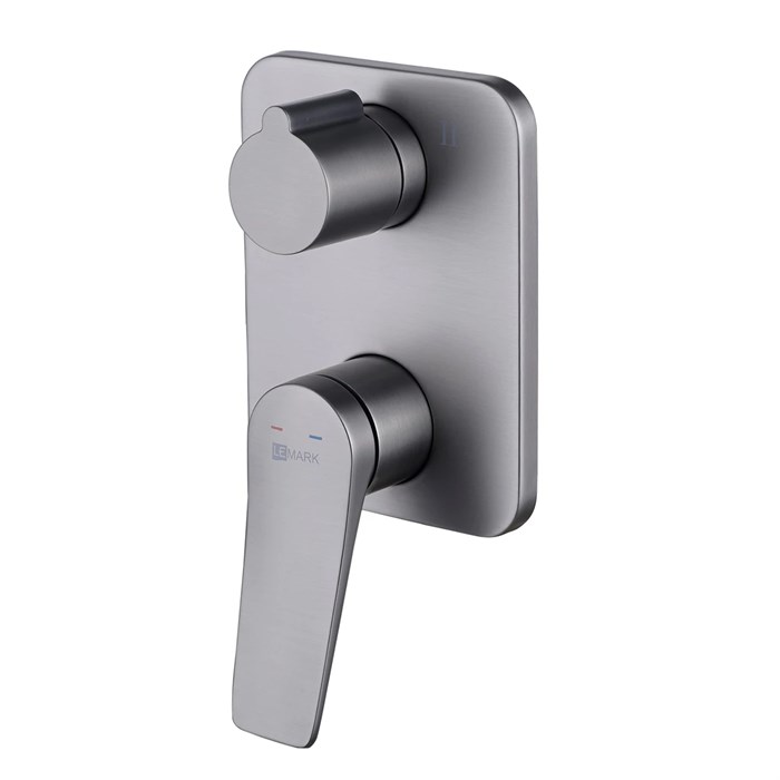 Смеситель Lemark Bronx для ванны и душа встраиваемый (LM3727GM) LM3727GM