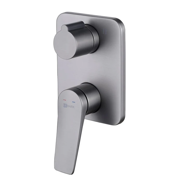 Смеситель Lemark Bronx для ванны и душа встраиваемый (LM3727GM) LM3727GM
