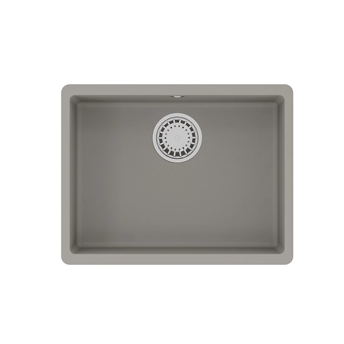 Кухонная мойка Lemark SINARA 540-U подстольного монтажа из кварцгранита цвет: Грей (9910075) 9910075
